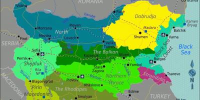نقشہ بلغاریہ کے ہوائی اڈوں